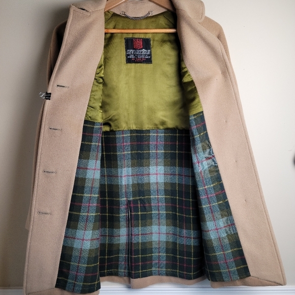 Vintage INVERTERE NEWTON ABBOT of ENGLAND 100% wool full length coat - Picture 4 of 11